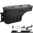 thumbnail image 6 of Truck Bed Storage Box, Lockable Lid, Waterproof ABS Wheel Well Tool Box 6.6 Gal/20 L, Compatible with Chevrolet Silverado 1500 GMC Sierra 1500 2019-2020, Driver Side, Black, 6 of 6
