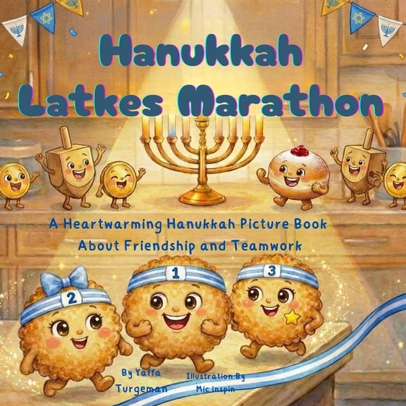 Hanukkah Latkes Marathon: A Heartwarming Hanukkah Picture Book About Friendship and Teamwork, (Paperback)