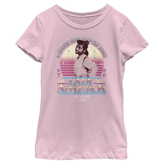 Netflix Girl's Stranger Things Half-Elf Rogue Erica Graphic T-Shirt
