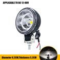 thumbnail image 3 of 3 Inch LED Round Driving Fog Lights High Brightness Work Lights Water proof 24V 12V Universal For Trucks ATV Motorcycle, 3 of 6