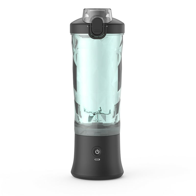 Personal Smoothie Blender, Portable Blender with 2*20oz Blender Cup,  Personal Blender for Smoothie and Shakes, Mini Blender Juicer for Home  Kitchen Sports Travel Outdoor, Easy Clean, Black, W16765 