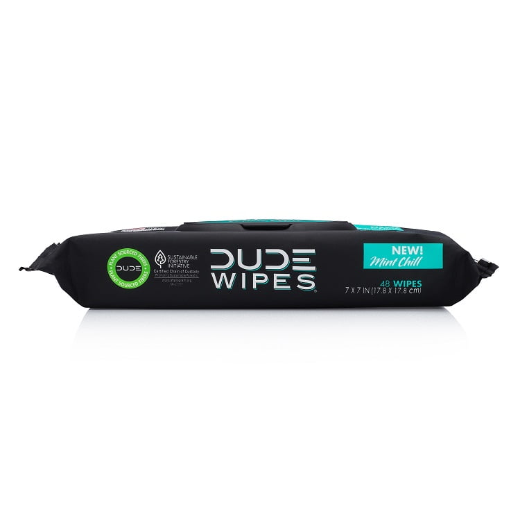 Dude Wipes, for the discerning dirty man--and woman