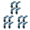 thumbnail image 1 of Sidaley 4 piezas vehículo reposacabezas gancho reutilizable desmontable 360 ​​grados asiento trasero juguete bolsa de compras colgante soporte azul Type1 NO1 Sidaley CBP254222, 1 of 6
