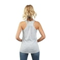thumbnail image 3 of Thread Tank Seek You Shall Find Women's Sleeveless Flowy Racerback Tank Top Sport Grey 2X-Large, 3 of 5