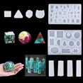 thumbnail image 1 of 83PCS Resin Jewelry Molds, DIY Silicone Resin Casting Molds Tools Set Include 15 Resin Casting Molds for Epoxy Resin & UV Resin, Resin Silicone Molds for DIY Jewelry Making Home Decoration, 1 of 9