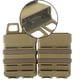 thumbnail image 3 of Accesorios para herramientas de caza con caja de extracción rápida, caja de almacenamiento de plástico ABS, accesorio para chaleco Molle, marrón 1 par Monstrate OD000204-03, 3 of 5