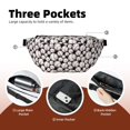 thumbnail image 2 of Sigee Cute Baseball for Multi-functional Belt Bag for Men and Women With Adjustable Strap For Travel Running Hiking, 2 of 8