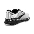 thumbnail image 4 of Brooks Mens Adrenaline GTS 22 Running Shoes - White/Grey/Black - 11.5, 4 of 6
