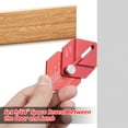 thumbnail image 4 of Marking Woodworking Measuring Ruler Trim Carpentry Tools Finishing Work Multi-Tool for Measuring and Marking Short Offsets,CNC-Machined Marking Ruler, 4 of 7