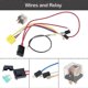 thumbnail image 3 of Universal 12v / 24v Air Compressor Horn 0.08~0.12mpa With Air Hose And Wires And Relay For Air Horn Auto Suv Car Truck Vehicle, 3 of 5