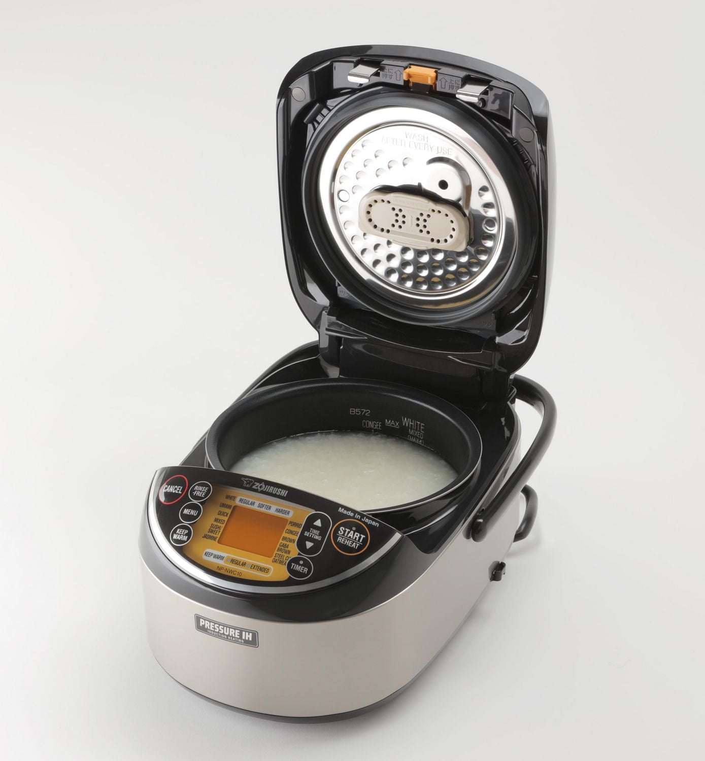 Zojirushi 5.5 Cups top-of-the-line Pressure Induction Heating Rice Cooker NP-NWC10XB