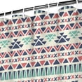 thumbnail image 3 of Boho Floral Shower Curtain 72x72 Inches - Tropical Leaves, Vintage Botanical Print, Waterproof Fabric for Chic Bathroom Decor, Modern Farmhouse & Bohemian Style, 3 of 5