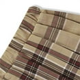thumbnail image 3 of HAOTAGS Plaid Skirts for Girls,High Waisted Comfortable School Uniform Short Pleated Skirt Khaki 2-3, 3 of 6