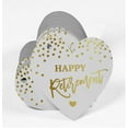 thumbnail image 3 of Inkdotpot Real Gold Foil Happy Retirement Tag Favor Hang Paper Tag 100 Pieces, 3 of 8