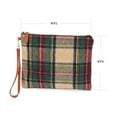 thumbnail image 3 of StylesILove Womens Stylish Assorted Size Makeup Clutch Pouch Cosmetic Bag Coin Purse Card Holder Multi-use Case 3 Pieces Set, 3 of 12