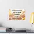 thumbnail image 5 of Inspirational Wall Art Every Day Is  New Start Motivational Print Ready to Hang Artwork Unframed, 5 of 18