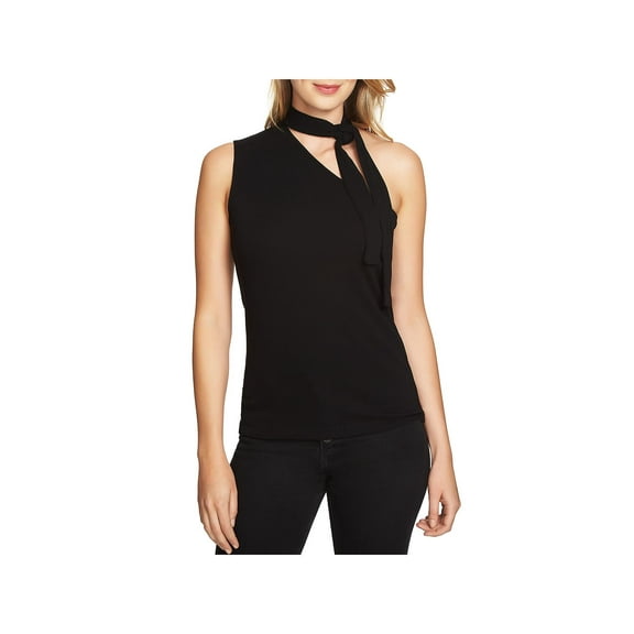 1.State Womens Ribbed One Shoulder Blouse