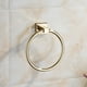 thumbnail image 4 of Anillo de toalla para baño 1 paquete, ganchos para toallero circular de baño de cocina, montaje en pared, almacenamiento resistente, acero inoxidable Ormromra 2035037-6, 4 of 9