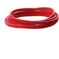 thumbnail image 3 of Silver Creek Suede Lace 1/8"x25yd Red, 3 of 5