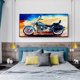thumbnail image 3 of Motocicleta diamante pintura 5D taladro redondo completo bordado Rhinestone decoración del hogar FLhrweasw Nuevo, 3 of 9