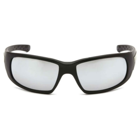 Pyramex Safety Products Montello Silver Mirror Lens Black Frame, Vgsb670T