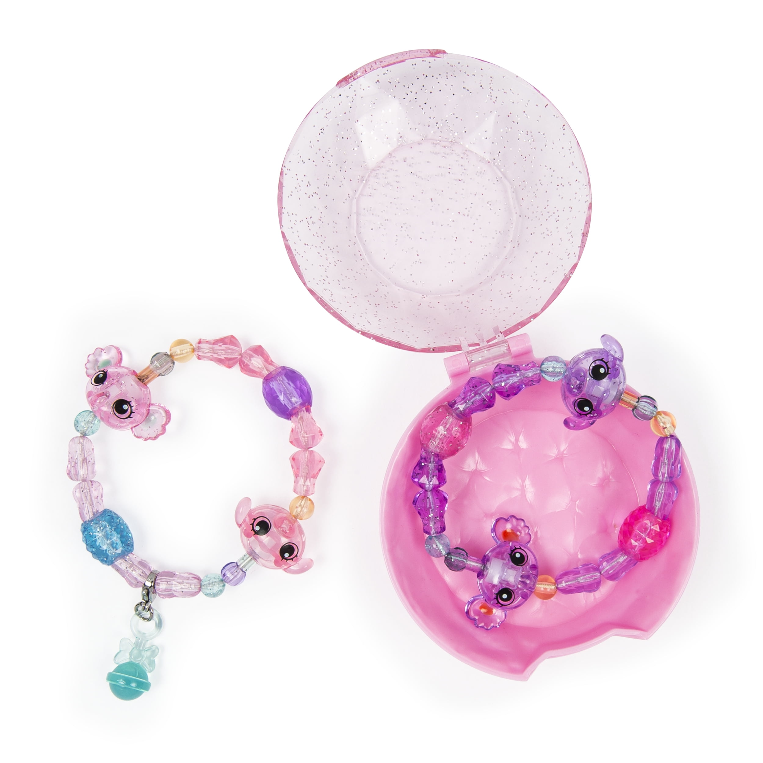 Twisty Petz, Series 2 Babies 4-Pack, Koalas and Puppies Collectible Bracelet and Case (Pink) for Kids