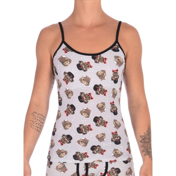 Ginch Gonch Womens Camisole in Grey