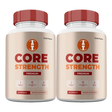 Core Strength Capsules, Joint Support Supplement, CoreStrength All-Natural Pills Maximum Strength, 30 Day Supply per Bottle (2 Pack)