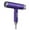 Purple, variant on RKZDSR Lightweight Travel Hair Dryer for Normal and Curly Hair - Includes Curly Hair Styling Nozzle - Smart Inverter Technology for High Power Drying