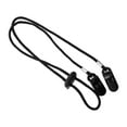thumbnail image 3 of Abbraccia Adjustable Hat Strap Clip, Windproof Strap Clip, Hat Chin Cord, Cap Retainer with Clip Cord for Fishing Hiking Men Rides Black, 3 of 10