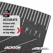 Jackson Safety Contour Wrap-A-Round Pipe Marking Tool (14752), Black, Medium, 3.88” To 4’, 1 / Case