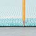 thumbnail image 2 of Tayse Eco Area Rug ECO1506 Novelty Aqua Shells Sea 5' 3" x 7' 3" Rectangle, 2 of 2