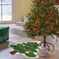 thumbnail image 7 of Cinvoph Christmas Area Rugs for Living Room Bedroom, Machine Washable Xmas Tree Bedside Rug, Plush Indoor Floor Carpet Home Decor 16"x24", 7 of 7