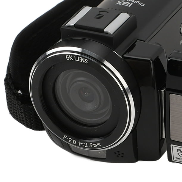 Camcorder, 18X Zoom 3 Inch IPS Touchscreen Digital Video Camera 5K