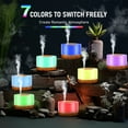 thumbnail image 4 of Noahstrong 700ml Essential Oil Diffuser, Oil Diffuser with 7 Colors Timmer Settings Remote Control Cool Mist Air Humidifier for Large Room Home Office, 4 of 7