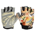 thumbnail image 2 of Walbest Kids Bike Scooter Gloves for Balanced Bike Mountain Bicycle Biking, Toddler Kids Breathable Non-Slip Half Finger Cycling Gloves, Protective Riding Gloves for Girl Boy Child Youth, 2 of 7