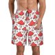 thumbnail image 1 of Balery Amanita Red Mushroom Traje de Baño Estilo Hawaiano para Hombre, Shorts de Secado Rápido con Bolsillos-Small, 1 of 6