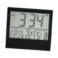 thumbnail image 4 of Reloj de alarma de escritorio, plegable, hogar, compacto, reloj portátil digital portátil para sala de viajes dormitorio niños adultos, 4 of 9
