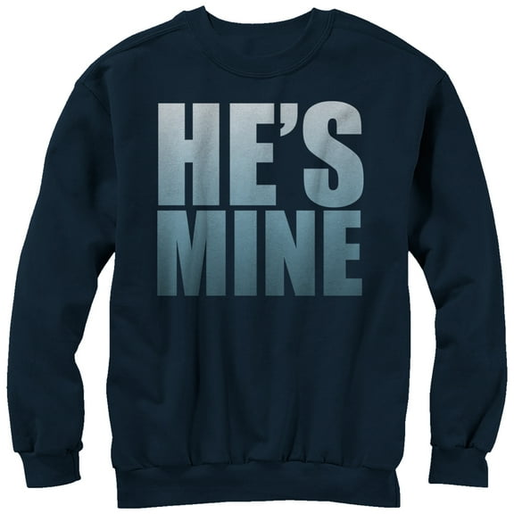 Men's Lost Gods He's Mine  Sweatshirt Navy Blue Small