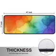 thumbnail image 5 of Kitchen Rugs Sets Of 2,Rainbow Tie Dye Ink Pattern Anti Fatigue Kitchen Mat Rugs Non Slip Washable,Decorative Kitchen Floor Mats for Kitchen,Sink,Laundry,17"x47"+17"x47", 5 of 5