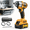 Wrench C, variant on Cordless impact wrench, handheld impact driver, used for car repair, fastener installation, home maintenance, and DIY work, suitable for various scenarios