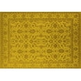 thumbnail image 1 of Ahgly Company Indoor Rectangle Oriental Yellow Traditional Area Rugs, 2' x 3', 1 of 4