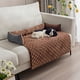 thumbnail image 1 of Pet Dog Cat Sleeping Bed for Medium Large Warm Dogs Bed Sofa Blanket Couch Protector Removable Washable Pets Mats with Pillow ShopWise Round, 1 of 13