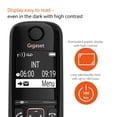 thumbnail image 4 of Teléfonos inalámbricos Gigaset A694A Duo con contestador automático negro, 4 of 7