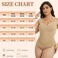thumbnail image 2 of ANYFIT WEAR Plus Size Women's Shapewear Bodysuit Tummy Control Full Body Shaper Sculpting Snatched Waist Body Suit, 2 of 7