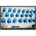 thumbnail image 3 of Marmont Hill "Blue Umbrellas" Painting Print on Wrapped Canvas, 3 of 3