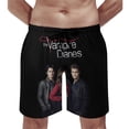 thumbnail image 5 of Vampire Diaries Men's Swim Trunks Board Shorts Drawstring Elastic Waist Quick Dry Swimsuits Beach Shorts with Pockets S, 5 of 8