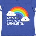 thumbnail image 4 of Inktastic Mimi's Little Ray of Sunshine Boys or Girls Toddler T-Shirt, 4 of 5
