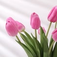 thumbnail image 5 of 1/3/5 Uds flores artificiales Calla Lily ramos de flores de tulipán de tacto Real para boda novia decoración de jarrón para el hogar regalos de plantas falsas, 5 of 5