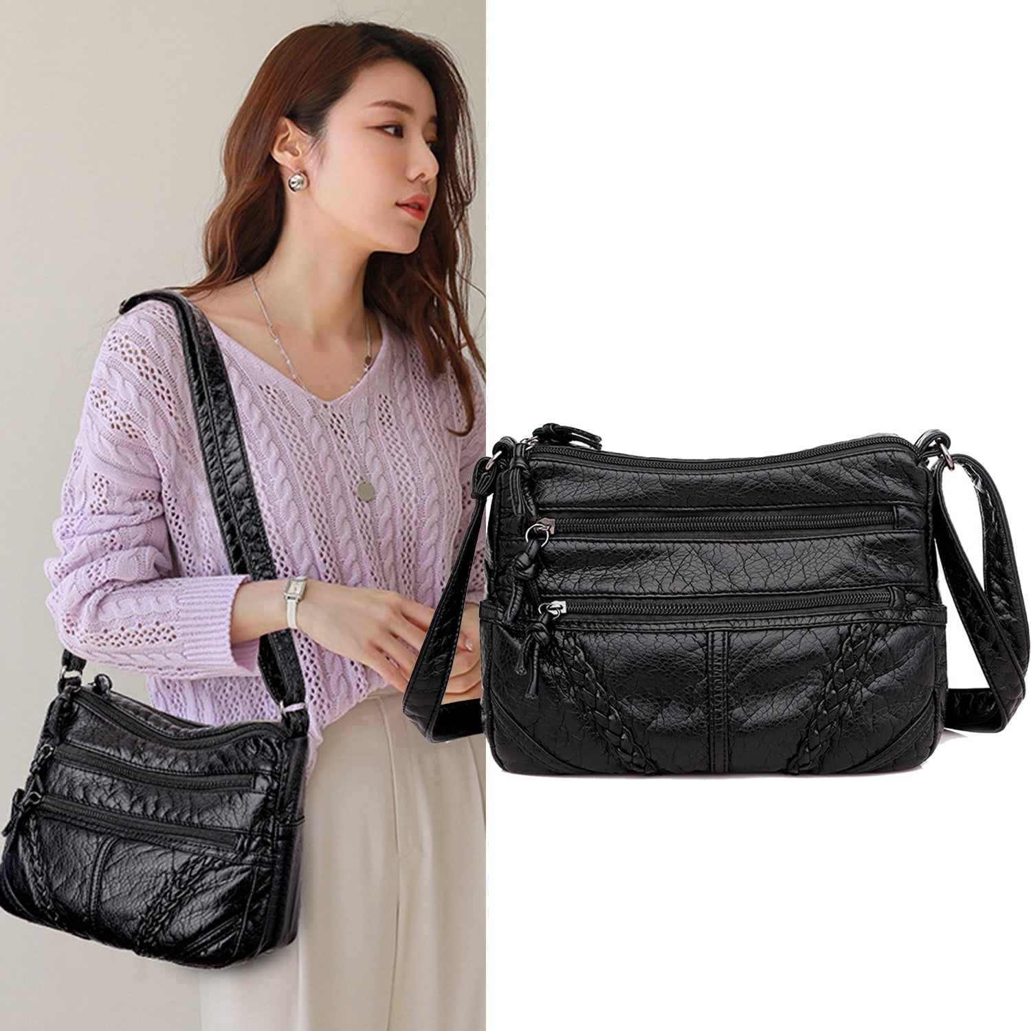 Yuanbang Women's Soft Leather Bag